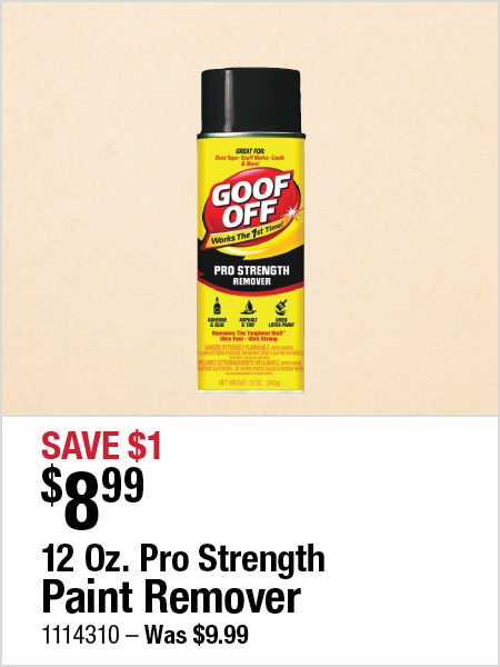 12 Oz. Pro Strength Paint Remover